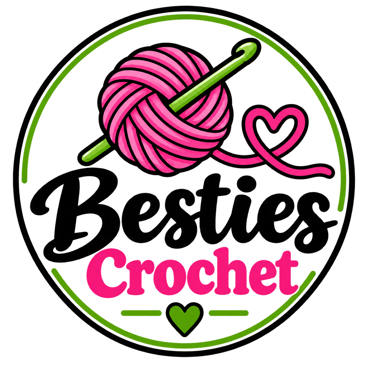 Besties Crochet logo